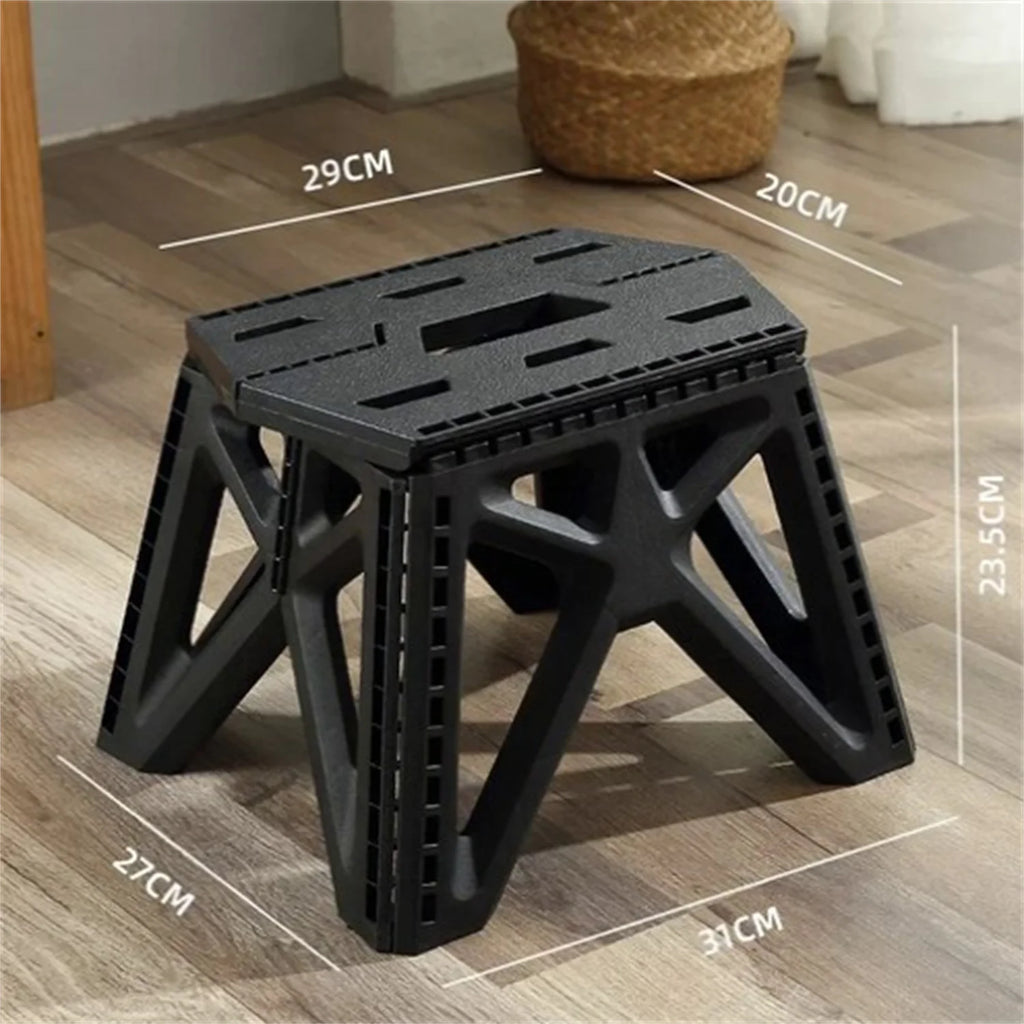 Petit tabouret d'extérieur pliant Portable, petite chaise Durable à haute charge, tabouret de pêche, tabouret de plage, tabouret de Camping