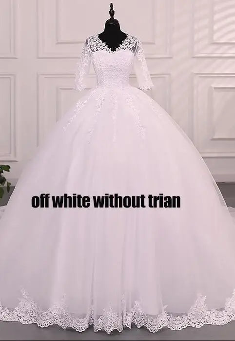 Robe de mariée Ashley Gloria Pure White, élégante robe de bal à col bateau, simple, Vestido De Noiva, grande taille, robe De Mariee