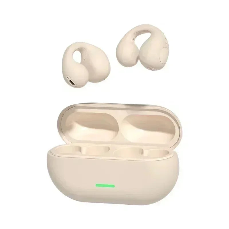 Nouveaux écouteurs sans fil à conduction osseuse T75 d'origine, Bluetooth 5.3, pour le sport, avec un son HiFi et une étanchéité optimale. Casque TWS étanche