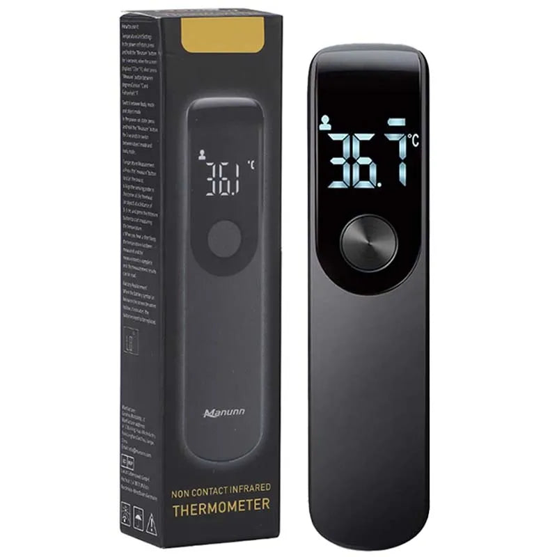 Thermomètre médical numérique infrarouge à mesure rapide de la température, portable