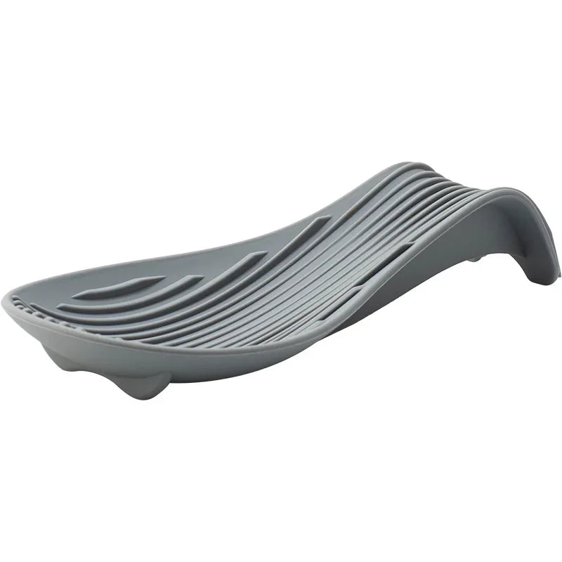 1/4 pièces Porte-cuillères isolé en silicone résistant à la chaleur, set de table, porte-cuillères, étagère à couverts, ustensiles de cuisine