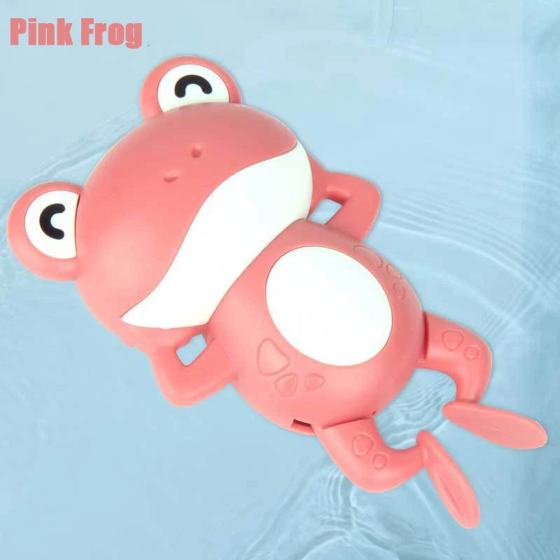 Jouet de bain grenouille-plastique Non toxique, adapté aux jeux d'eau, partenaire idéal de jeu de douche et de piscine, cadeau pour les vacances d'été