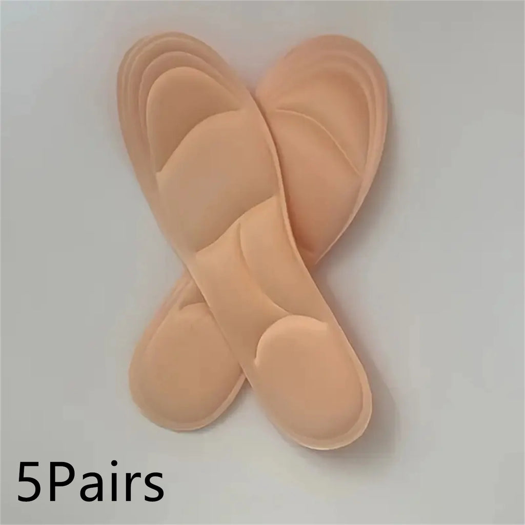 5D Massage Memory Foam Insoles For Shoes Sole Breathable Cushion Sport Running Insoles For Feet Orthopedic Insoles