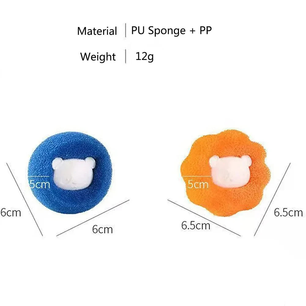 Brosse à poils d'animaux réutilisable pour machine à laver, chat et chien, avec embout adhésif. Collecteur de peluches et de poussière. Accessoires de nettoyage pour sèche-linge