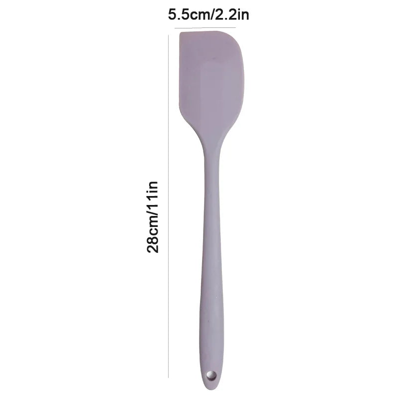 Spatule à crème en Silicone spatule à beurre antiadhésive outils de cuisson de cuisine résistants à la chaleur outils de cuisson de gâteaux bricolage