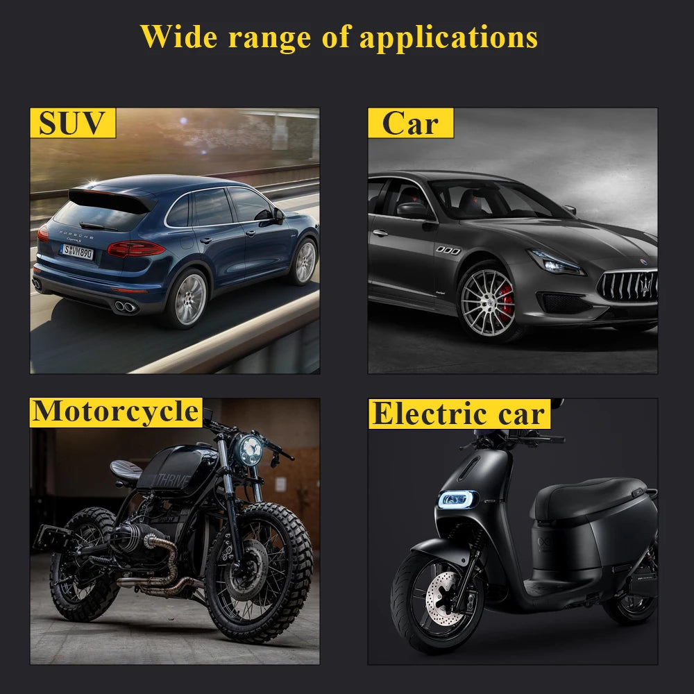 Jeu de clous en caoutchouc pour réparation de pneus de voiture, universel, pour réparation de pneus de moto, camion, Scooter, vélo, outil de réparation de crevaison, 10/30 pièces