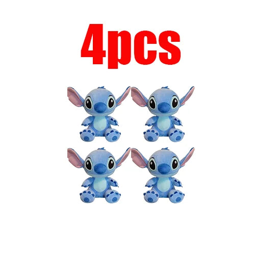18cm Original Plush Stitch toy Baby Movie Cartoon Model Doll Children Action Figures Stuffed Toys Pendant Gifts