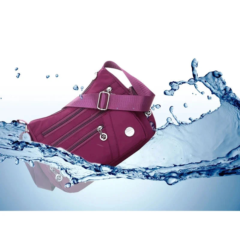 Sac à bandoulière décontracté de grande capacité pour femmes, sac à bandoulière étanche multifonctionnel, sac à main de shopping