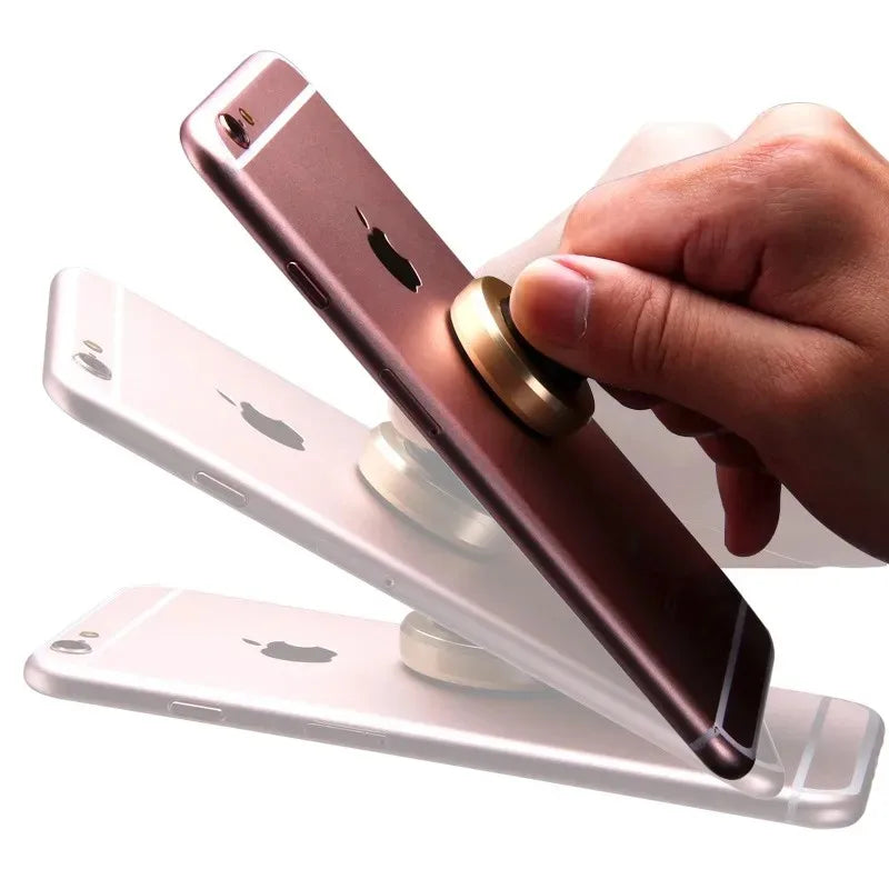 Support de téléphone magnétique pour voiture, support universel pour grille d'aération de voiture, support magnétique pour iPhone Samsung
