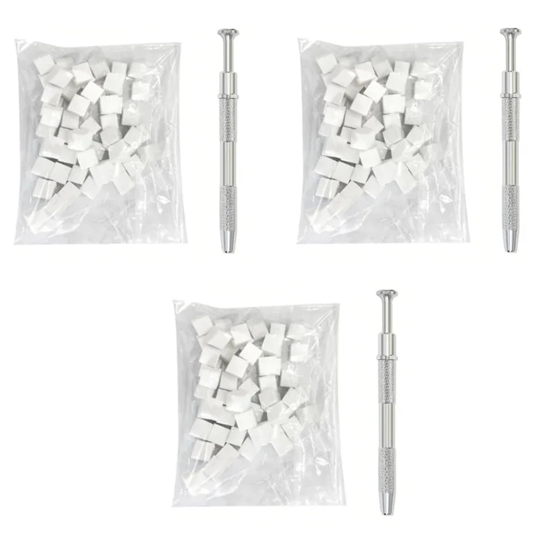 50/150 pièces éponge dégradé Nail Art Stamper outils Gel vernis couleur dégradé brosse paillettes poudre pointillage stylo pour outils de manucure