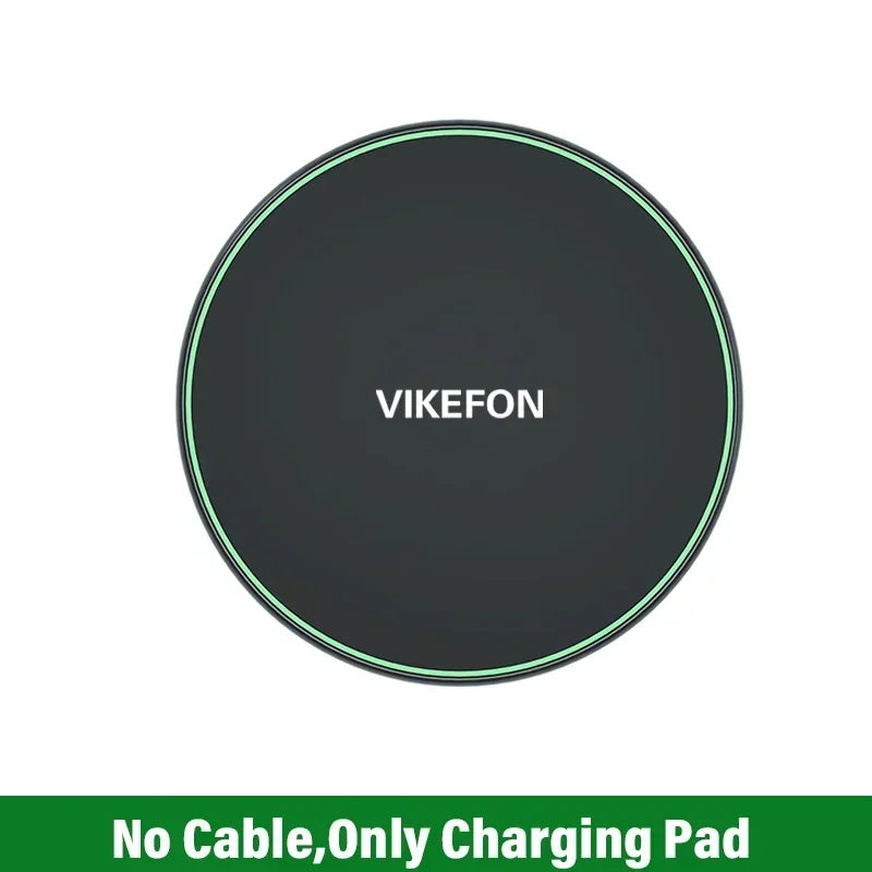 Station de charge rapide par induction pour Samsung S23/S22, Xiaomi et Huawei. Chargeur sans fil 2 en 1 pour iPhone 12-16 Pro Max