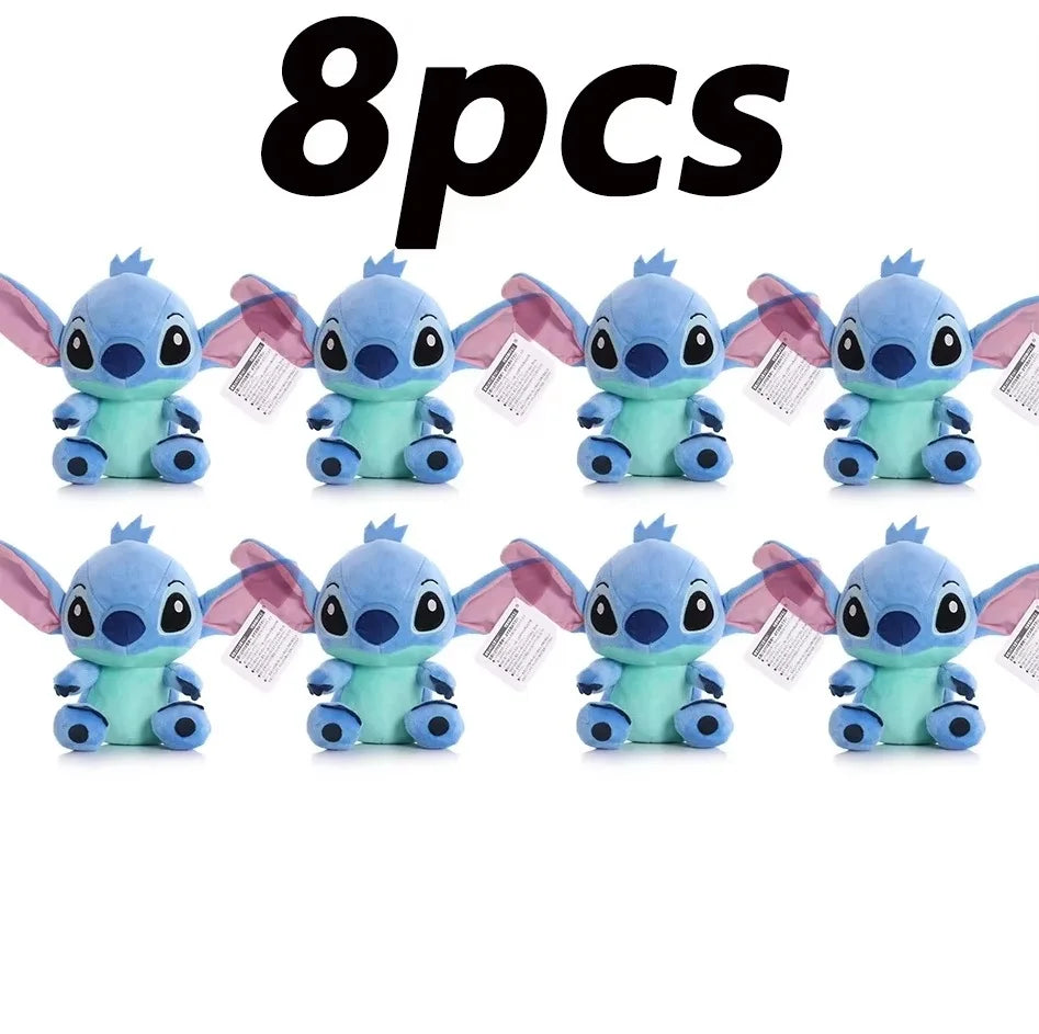 18cm Original Plush Stitch toy Baby Movie Cartoon Model Doll Children Action Figures Stuffed Toys Pendant Gifts
