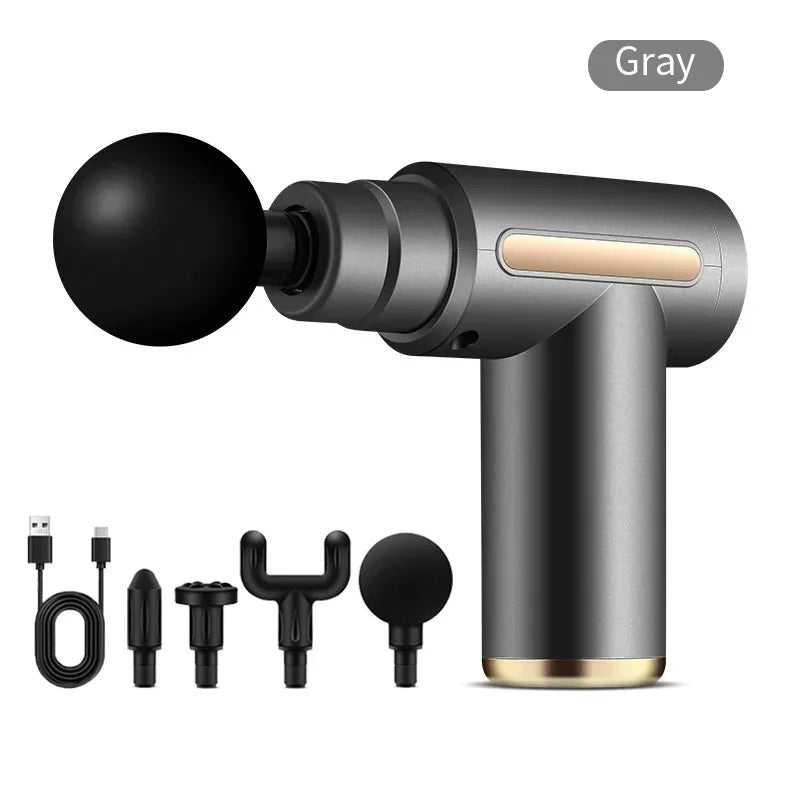Nouveau pistolet de Massage Portable pour le Fascia, Mini pistolet de Massage pour les tissus profonds du cou et des pieds, léger, vitesse réglable, équipement de Massage pour tout le corps