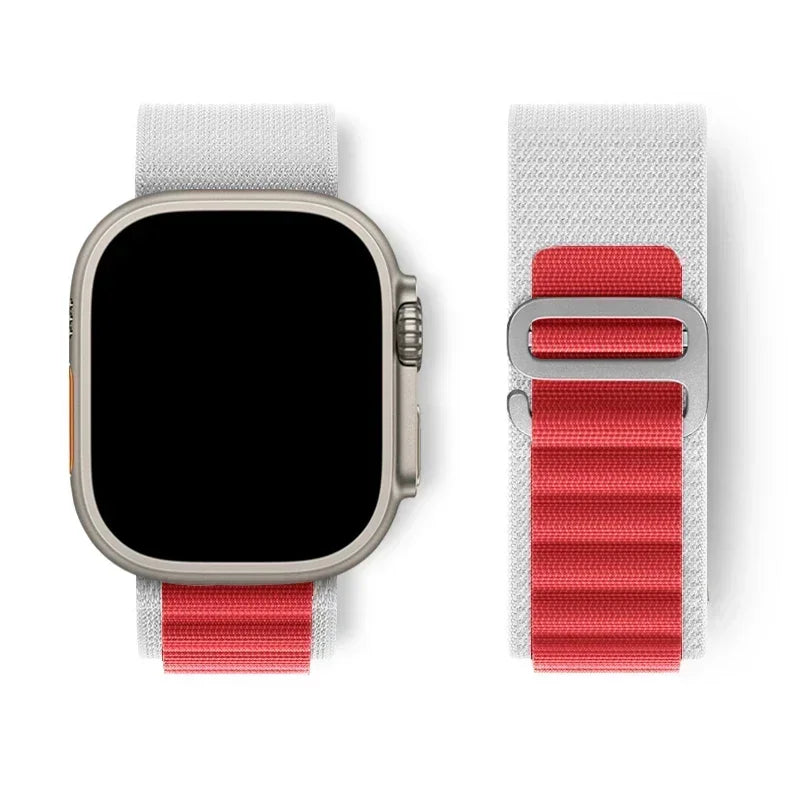 Boucle alpine pour bracelet de montre Apple ultra 2 49mm série 10 9 8 7 6 SE 5 4 46mm 42mm 40-44mm 45mm 41mm bracelet de sport g-crochet iwatch 10