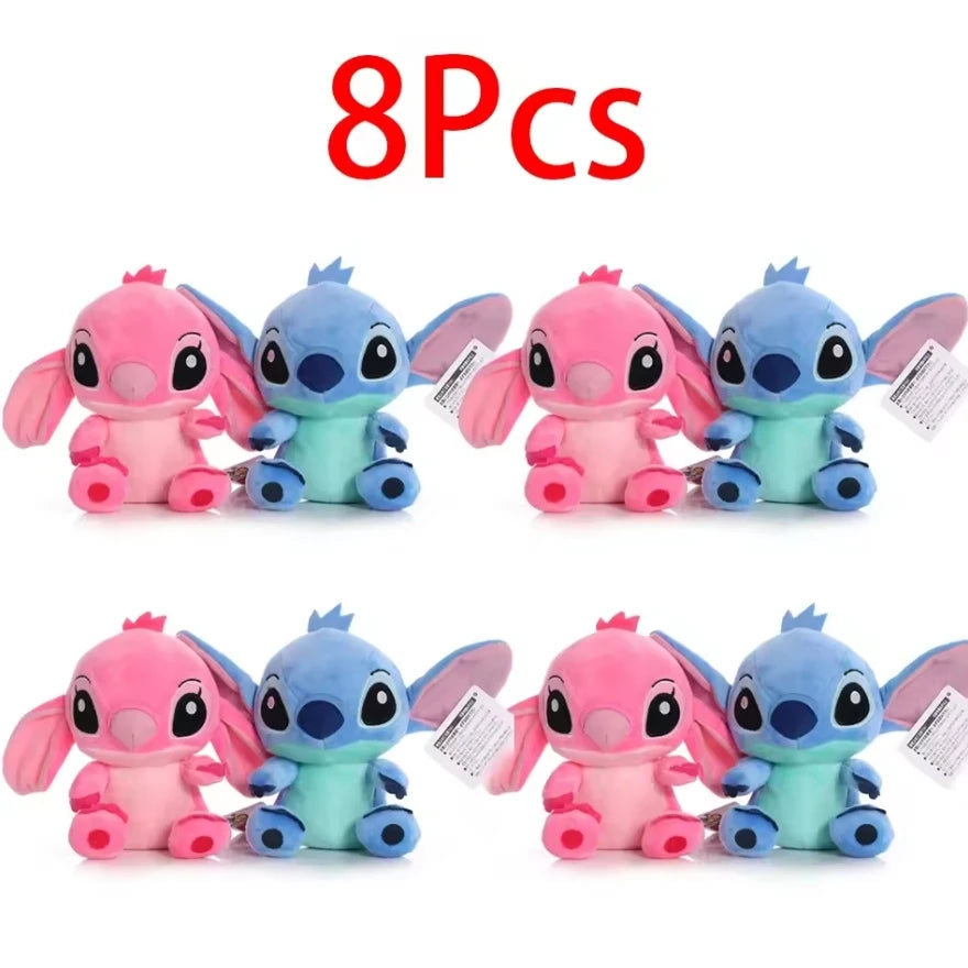 18cm Original Plush Stitch toy Baby Movie Cartoon Model Doll Children Action Figures Stuffed Toys Pendant Gifts