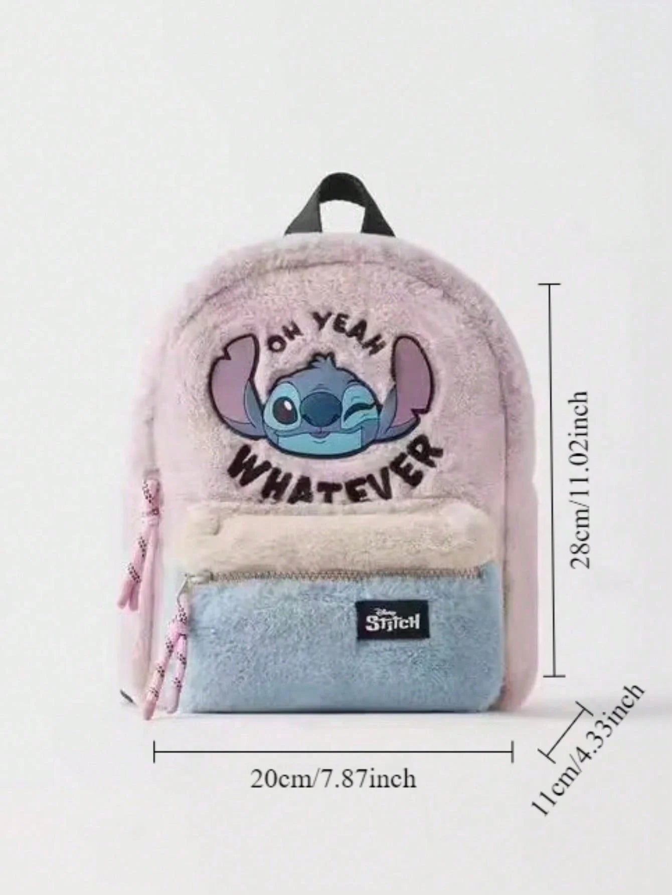 Sac à dos dessin animé Disney Mickey Mouse, sac d'école en toile Minnie pour femmes, sac à dos de grande capacité à la mode
