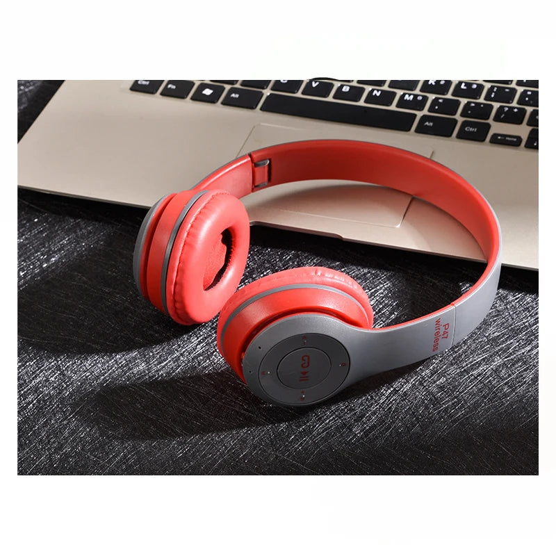 P47 pliable sans fil Bluetooth 50 HIFI stéréo basse casque pour musique jeu enfants filles Smartphone Audio écouteurs dispositif