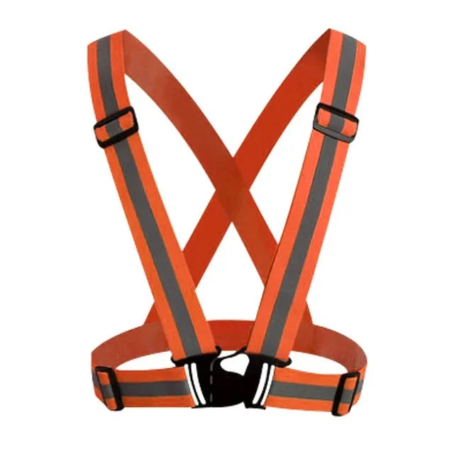 Vêtements de voiture pour la sécurité, gilet de sécurité routière jaune pour l'extérieur, pour la course, le cyclisme, le sport