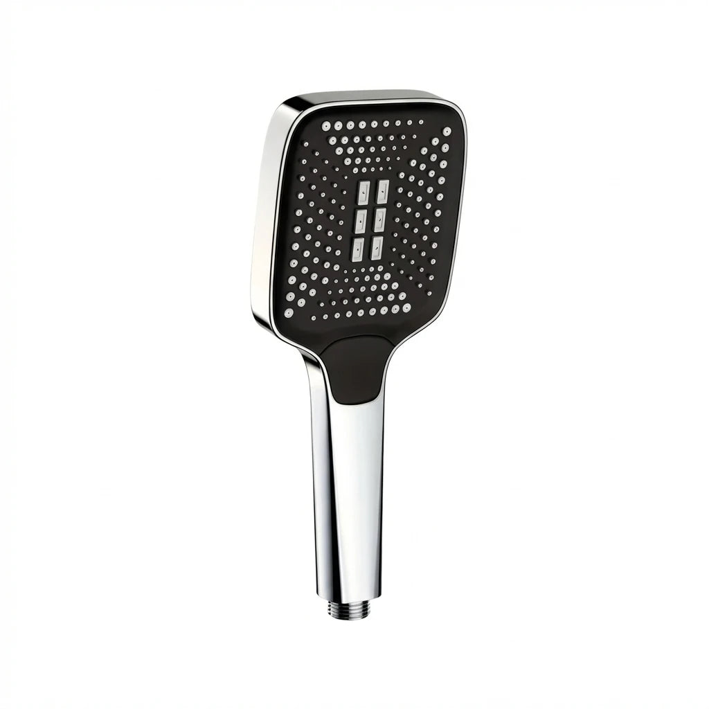 Adjustable 3-Mode Rainfall Shower Head Large Flow High Pressure Water Saving Shower Mixer - Bathroom Accessory