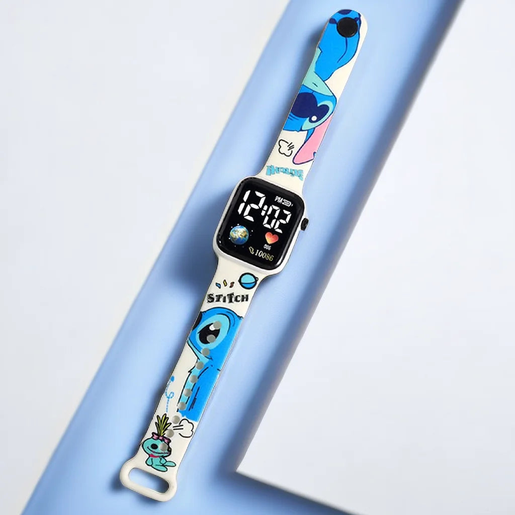 Nouveau point enfants montres filles Reloj Inteligente Para Niños Niña Reloj Hello Kitty montre numérique femmes Relógio Infantil