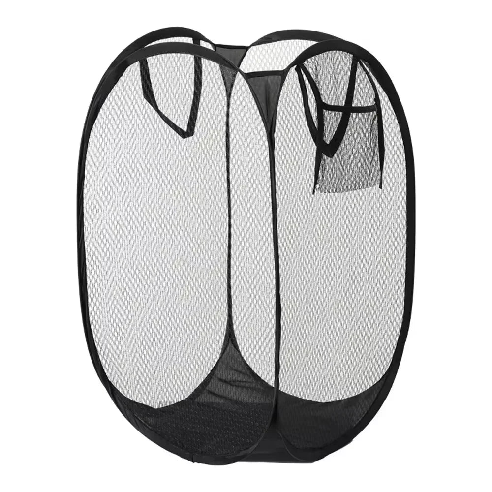 Panier à vêtements sales squelette ventilé, pliable, rangement facile, Portable, grande capacité