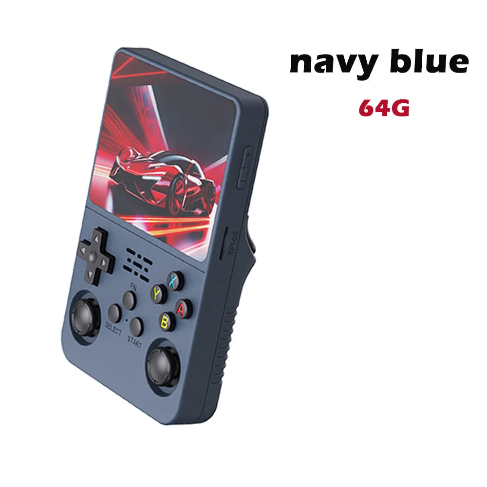 Console de jeu vidéo portable rétro R36S, système Linux, écran IPS de 3,5 pouces, lecteur portable, jeux de 64 Go, plusieurs couleurs sont disponibles