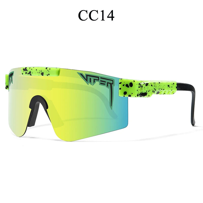 Lunettes de soleil Pit Viper pour adultes, idéales pour le cyclisme, la conduite et le sport en extérieur. Protection UV400. Lunettes de soleil tendance pour hommes et femmes