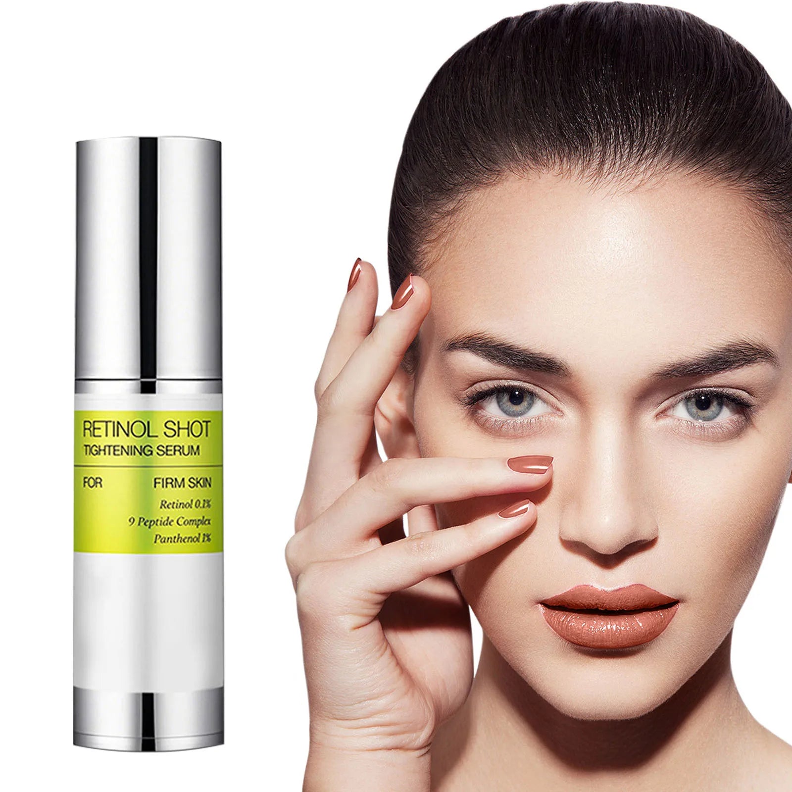 Sérum visage coréen au rétinol raffermissant, crème contour des yeux hydratante et anti-cernes, soin beauté pour la peau