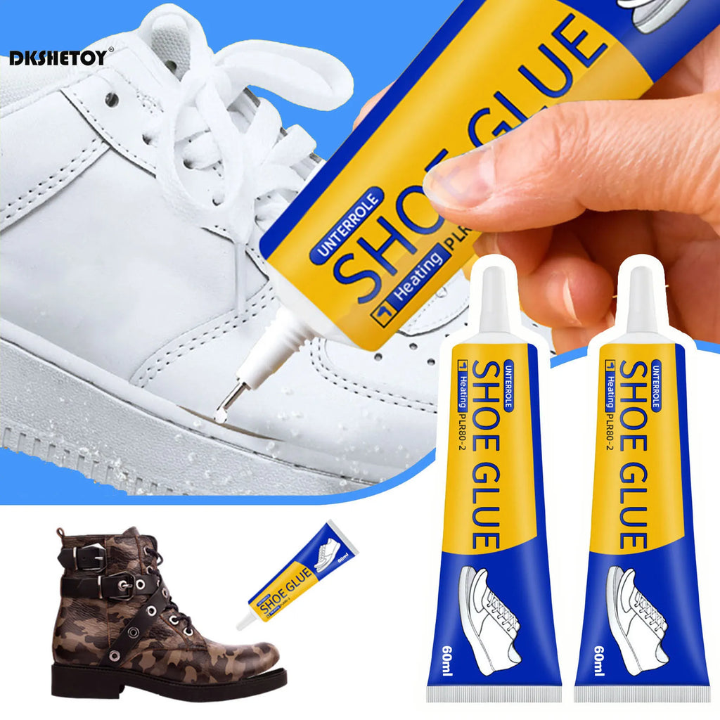 Colles à chaussures Super fortes 60ml, adhésif de réparation universel étanche pour baskets, bottes en cuir, colle de réparation rapide