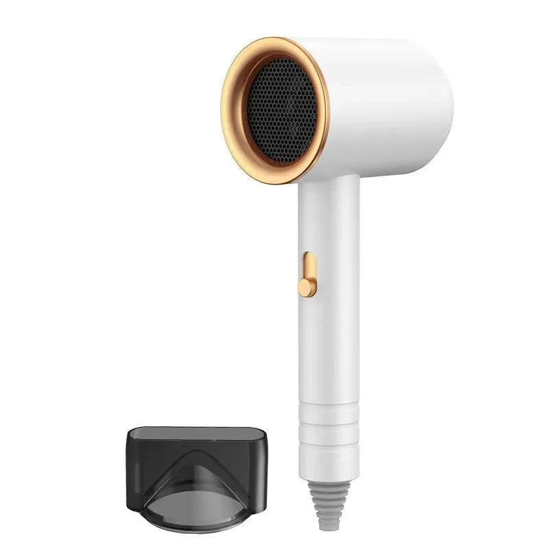 Sèche-cheveux professionnel portable avec protection ionique et thermique, idéal pour la maison, l'hôtel et les voyages. Usage domestique et hôtelier