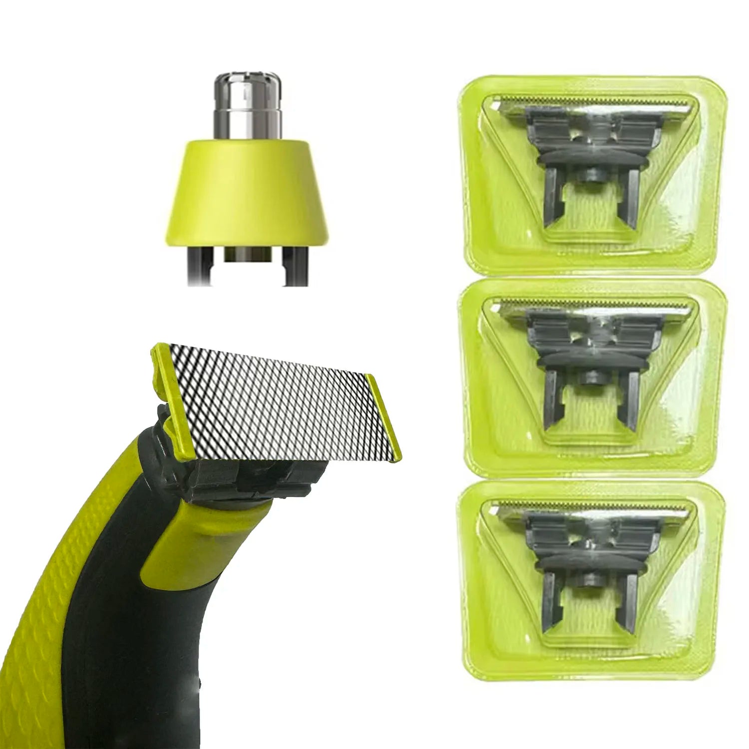 Lame de rechange pour tête de rasoir à barbe, Compatible avec QP&2520/2530 2630 6510 6520 2523 One&Blade