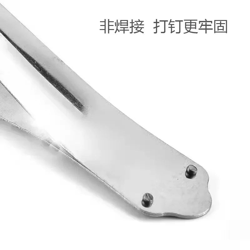 Nouvel outil de cuisine pratique et créatif en acier inoxydable pour peler les yeux et les graines d'ananas, avec pince intégrée