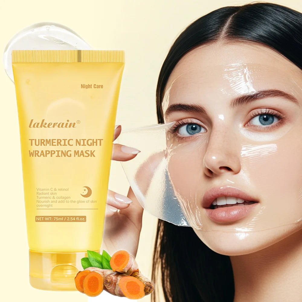 Masque facial peel-off au collagène, soin de nuit enveloppant, hydratation et élasticité, réduit le relâchement cutané et le teint terne, collagène hydrolysé