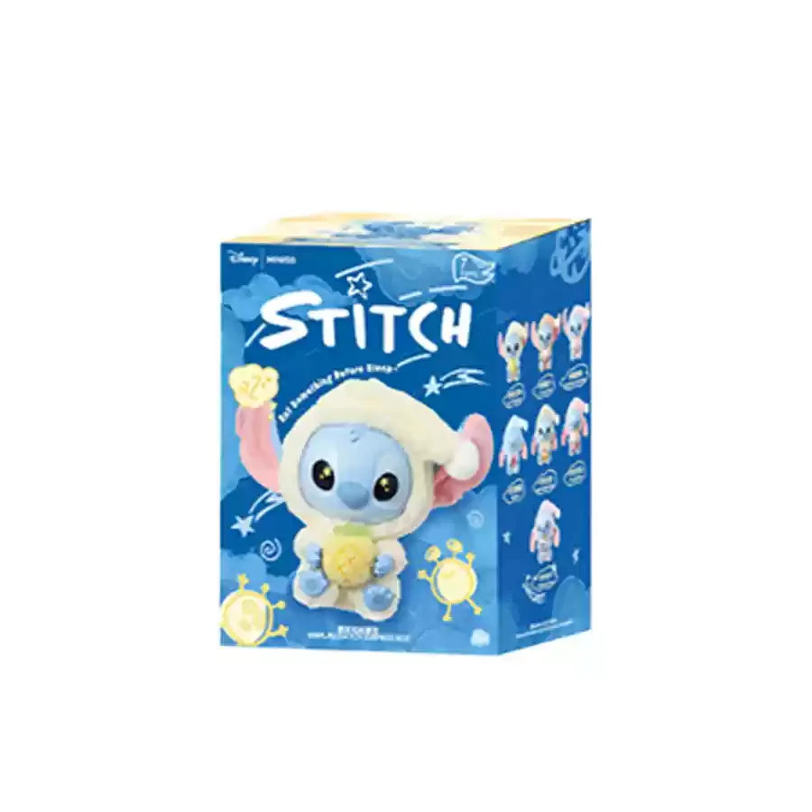 Véritable Disney Lilo Stitch manger quelque chose avant de dormir boîte aveugle à la mode vinyle peluche poupée sac à dos pendentif recueillir des cadeaux Surprise