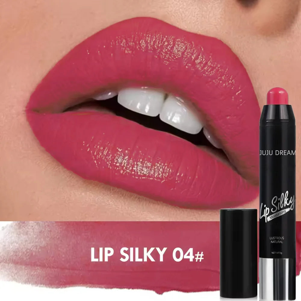 Rouge à lèvres mat en stylo, 4 couleurs, waterproof longue tenue, application facile, ne s'estompe pas, maquillage des lèvres multi-looks, unisexe, sûr et certifié