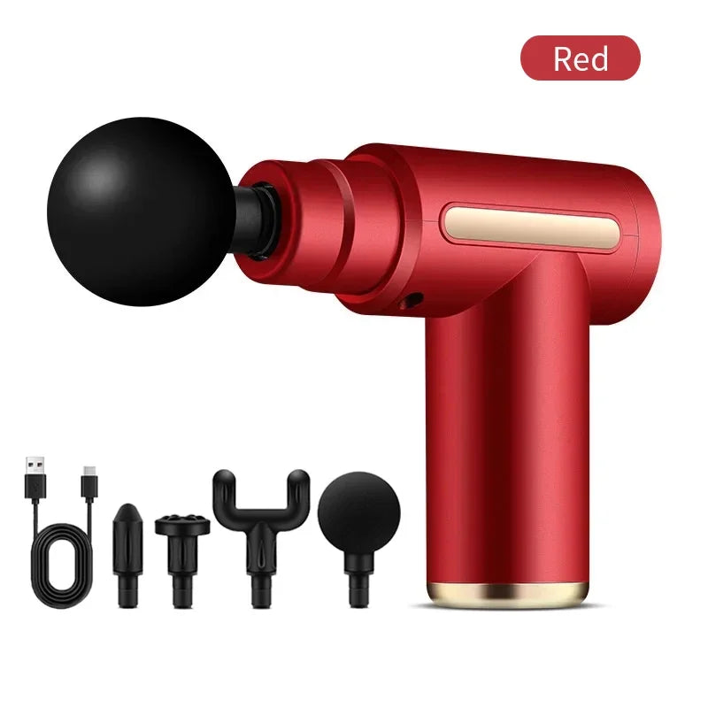 Nouveau pistolet de Massage Portable pour le Fascia, Mini pistolet de Massage pour les tissus profonds du cou et des pieds, léger, vitesse réglable, équipement de Massage pour tout le corps