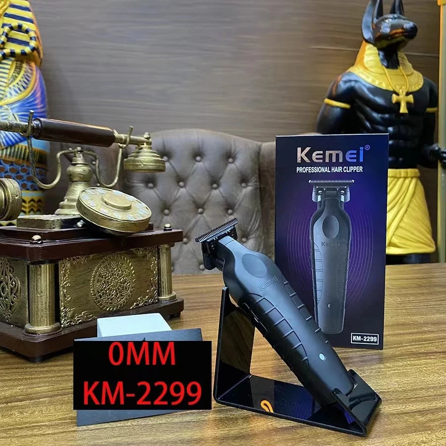 Kemei KM-2299 USB Fast Charging Clippers Barber Machine 1200MA Rechargeable Cordless Hair Trimmer Kemei Electric Hair Clipper