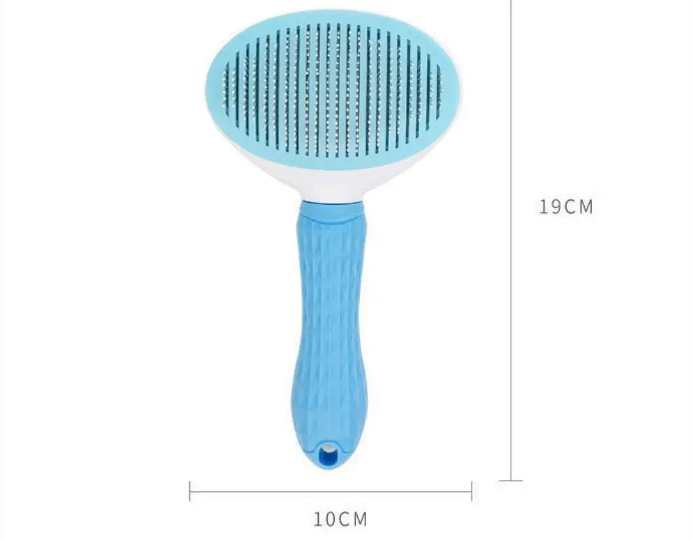 Brosse à poils de chien pour animaux de compagnie, peigne pour chat, toilettage et soins, peigne en acier inoxydable pour poils longs, nettoyage des chiens, accessoires pour animaux de compagnie