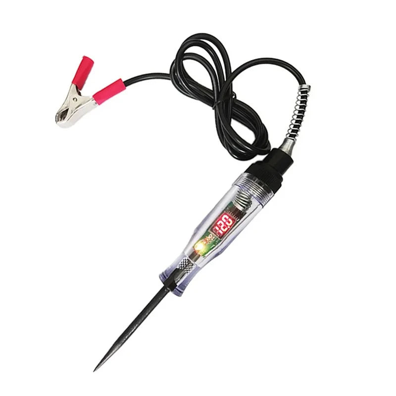 Testeur de Circuit de tension de camion de voiture, outils automobiles 6V 24V, sonde de Diagnostic de voiture, stylo de Test d'ampoule, stylo de mesure électrique, outils