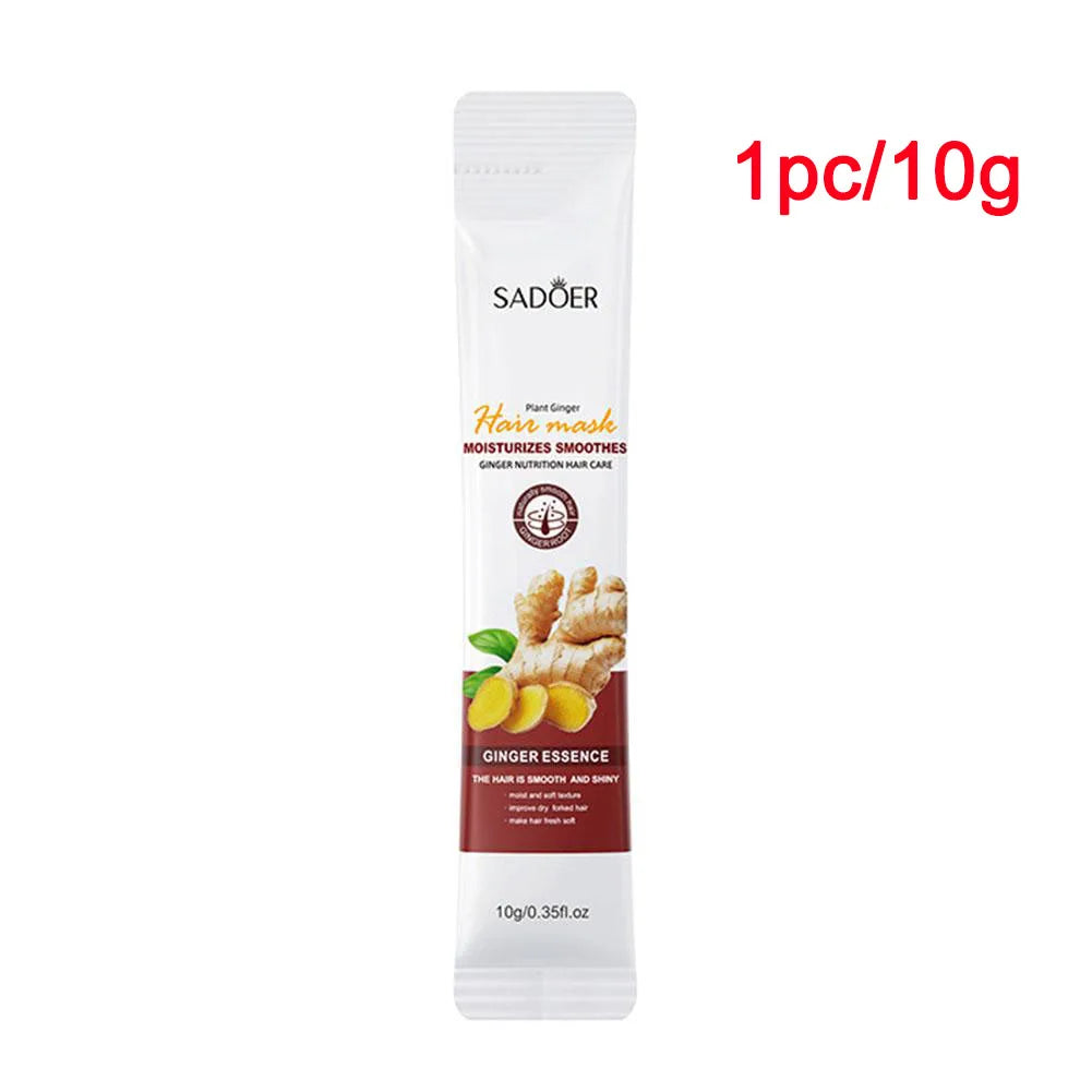 Sérum coiffant pour cheveux secs et indisciplinés, capsules d'huile essentielle de rose, soin sans rinçage anti-frisottis, répare les cheveux secs et abîmés