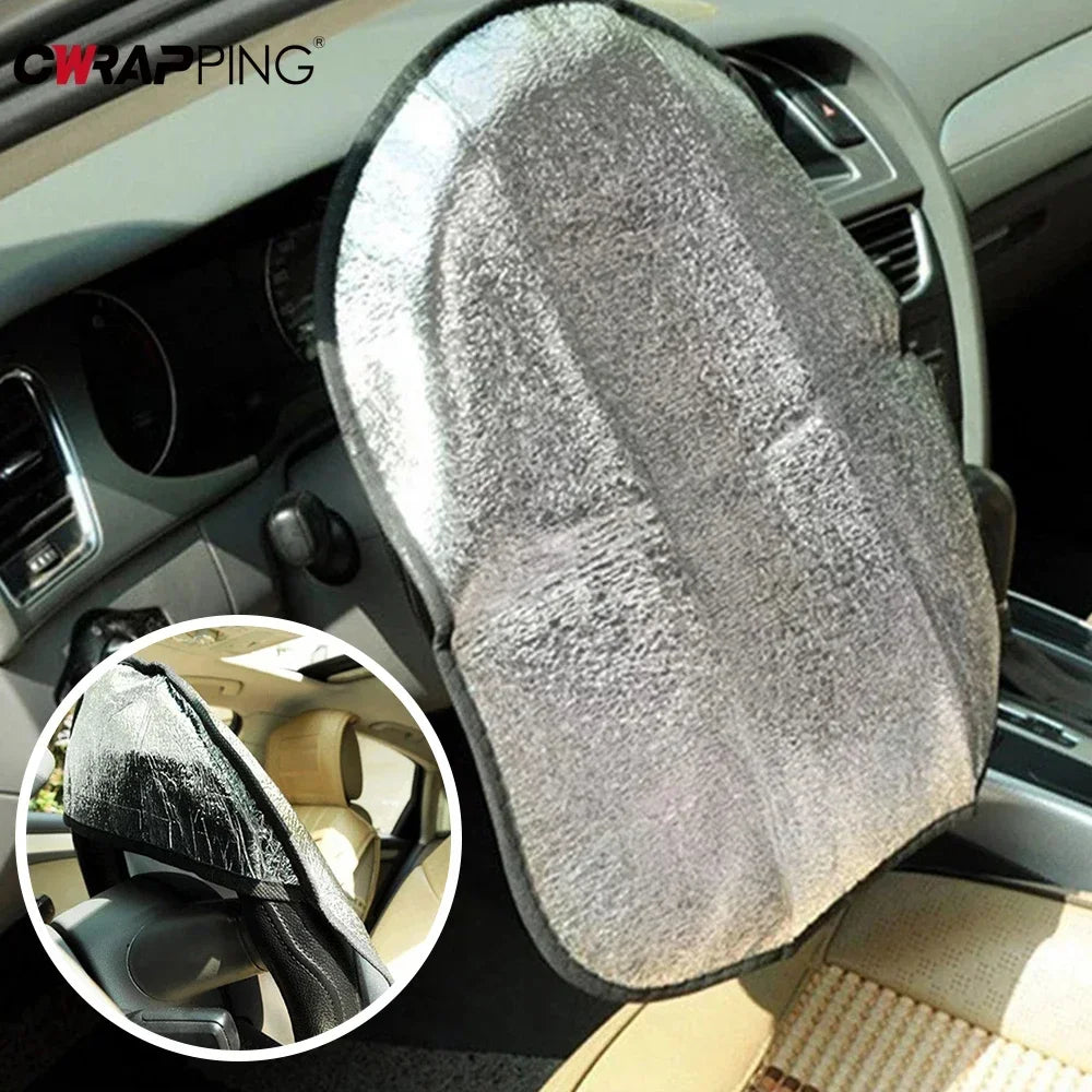 Pare-soleil de voiture, toit ouvrant, volant de voiture, Double isolation thermique, couverture de Protection, accessoires d'intérieur de voiture