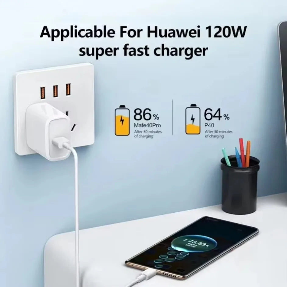 Câble de charge ultra rapide universel 10A, 1M/1.5M/2M, 120W, USB Type C, pour Xiaomi, Samsung S24, S23, Huawei P70 Honor, cordon de données