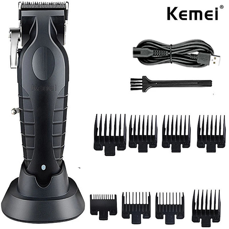 Kemei KM-2296 KM-2299 KM-1102 Kit de tondeuse à cheveux rasoir électrique pour hommes tondeuse à cheveux Machine professionnelle pour couper les cheveux