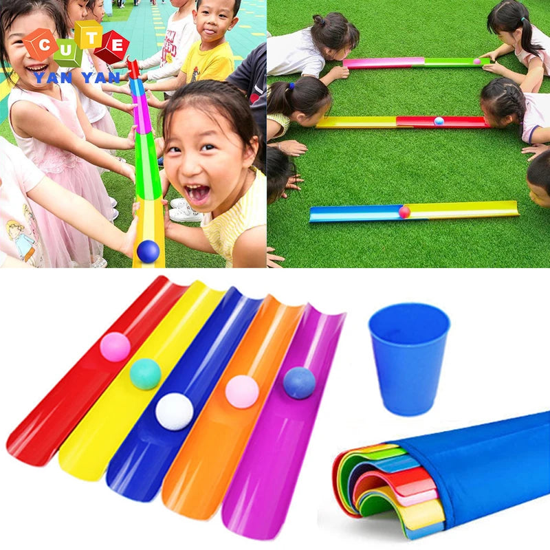 Jeux d'extérieur pour enfants, jeux de défi Pipeline, activités de team building pour adultes, entraînement à l'intégration sensorielle pour enfants, sports de balle jouet
