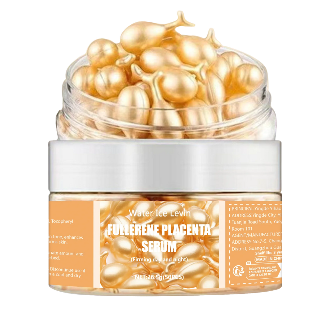 50 capsules de sérum au collagène pour le visage, anti-imperfections, anti-acné et anti-rides, raffermissantes et éclaircissantes, à base d'acide hyaluronique. Nouveau soin de la peau