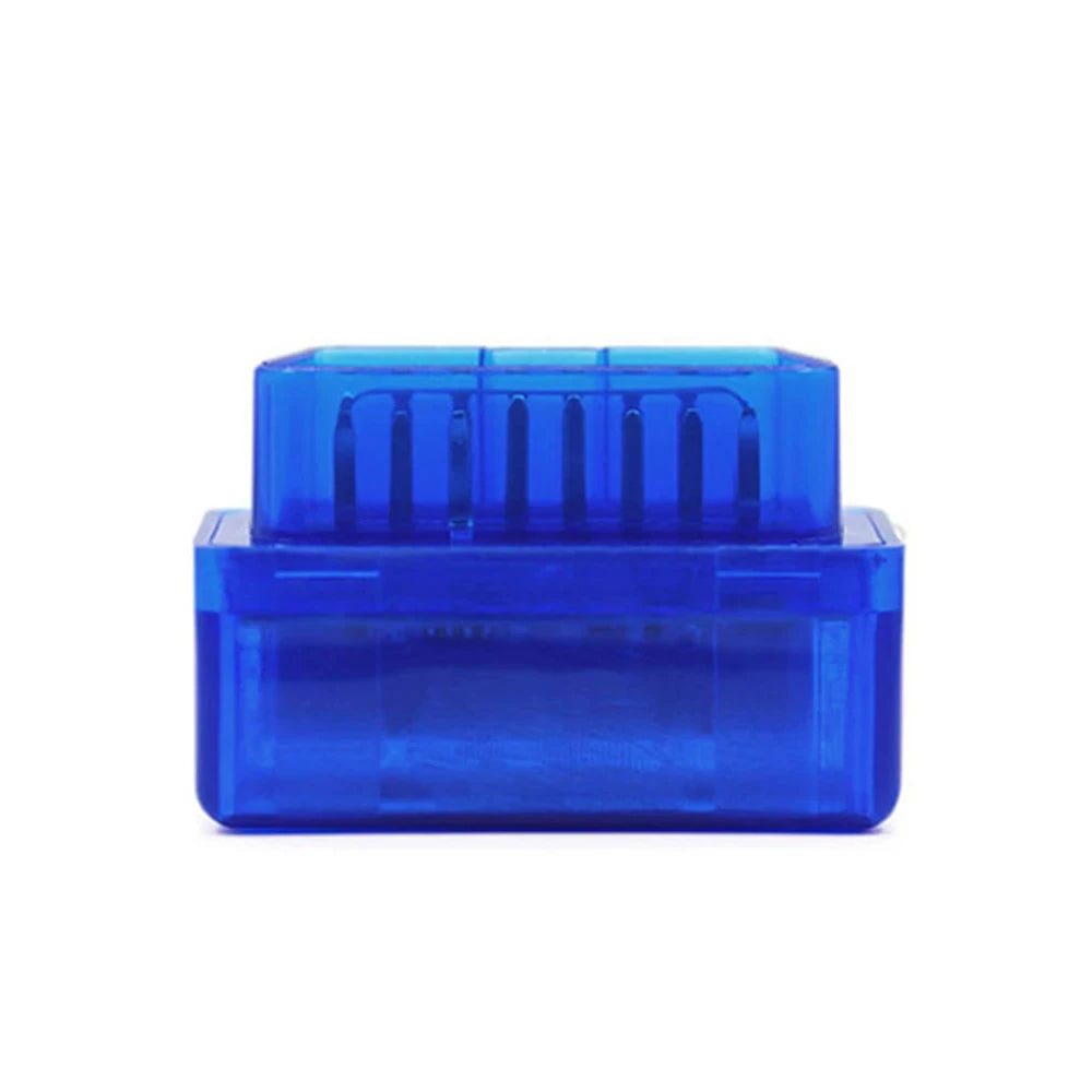 Lecteur de codes OBD2 miniature ELM327 à interface 16 broches V2.1, outil de diagnostic Bluetooth pour voiture Android, compatible OBDII et OBD2