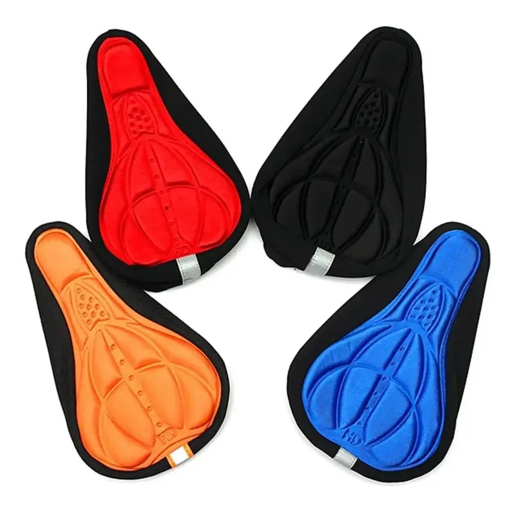 Selle de vélo 2025, housse de selle souple 3D pour VTT, coussin en mousse épaisse et respirante, accessoires de vélo