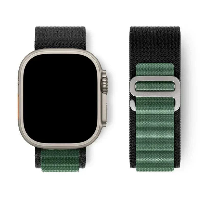 Boucle alpine pour bracelet de montre Apple ultra 2 49mm série 10 9 8 7 6 SE 5 4 46mm 42mm 40-44mm 45mm 41mm bracelet de sport g-crochet iwatch 10