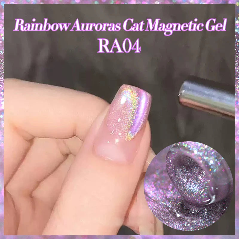 Vernis à ongles magnétique gel BORN PRETTY 10 ml Argent Clair de Couleur Chat - Accessoires pour les ongles - Vernis semi-permanent pour ongles d'automne et d'hiver
