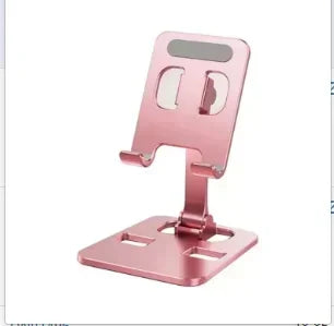 Support de bureau pliable universel Muzisn pour téléphone et tablette, compatible iPhone 12, 13, 14, 15 et 16 pouces, avec support en métal.